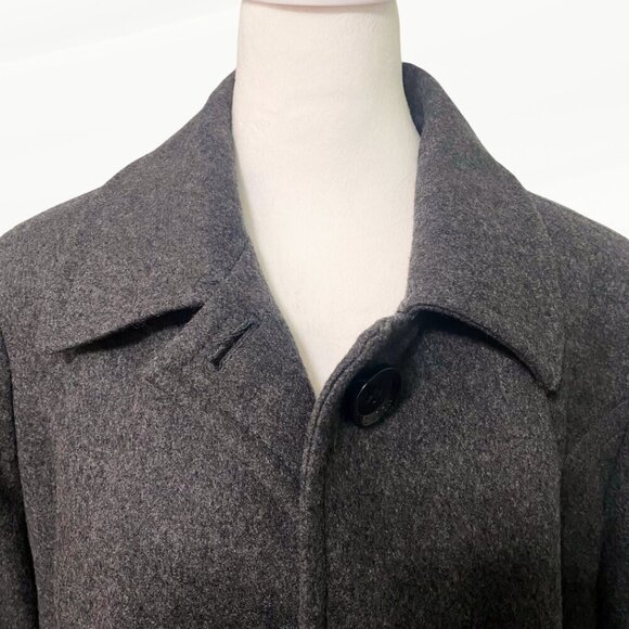 Nautica Women's Gray Wool Coat, Size XL - Picture 3 of 16
